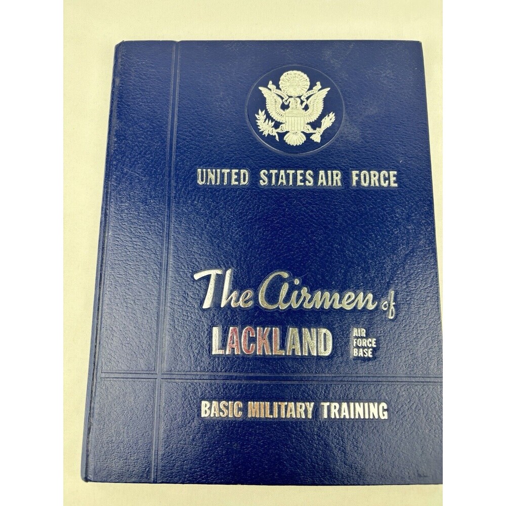 YEARBOOK USAF Air Force Base Training Lackland Texas 1970’s 3702 Squadron
